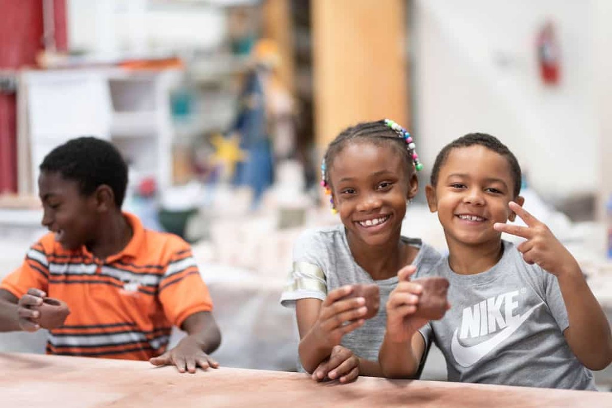 Children in a youth program at the YMCA of Central Virginia