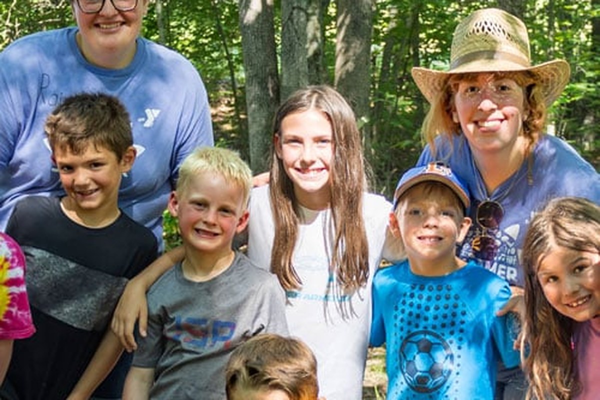Campers at The Granite YMCA