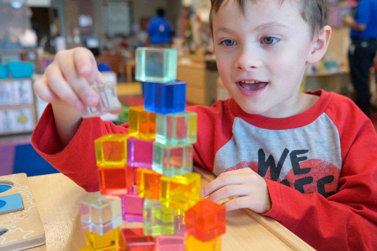 A preschool program at the Las Vegas YMCA